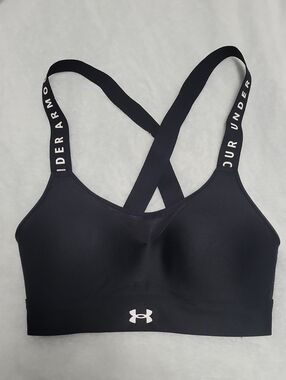 Under Armour XS Infinity High Impact Sports Bra Black